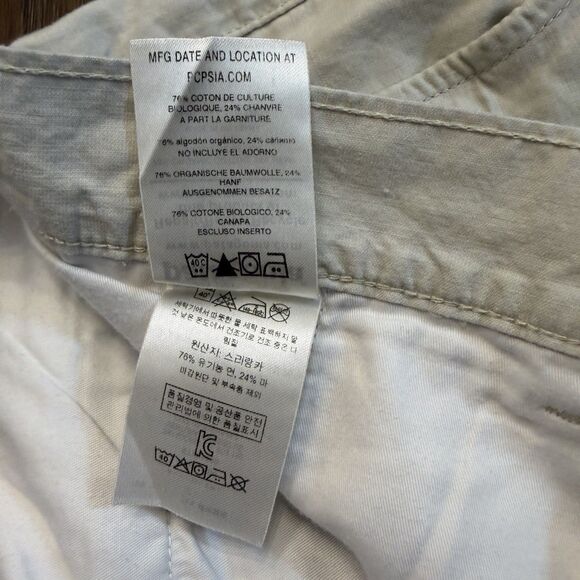 Patagonia Pants Mens 34x32 Khaki Organic Cotton Hemp Chino Casual 55540SP20 - Picture 5 of 10